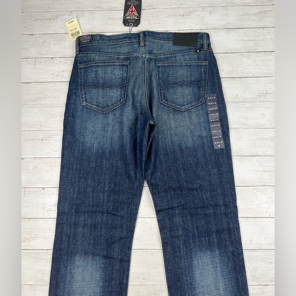 Triumph for Lucky Brand Men’s 121 Heritage Slim Denim Blue Jeans NWT 34x32 - Picture 4 of 12